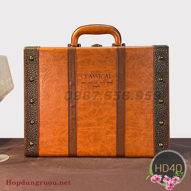 hộp đựng rượu cao cấp
