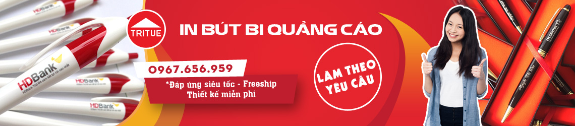 Bút bi in logo theo yêu cầu