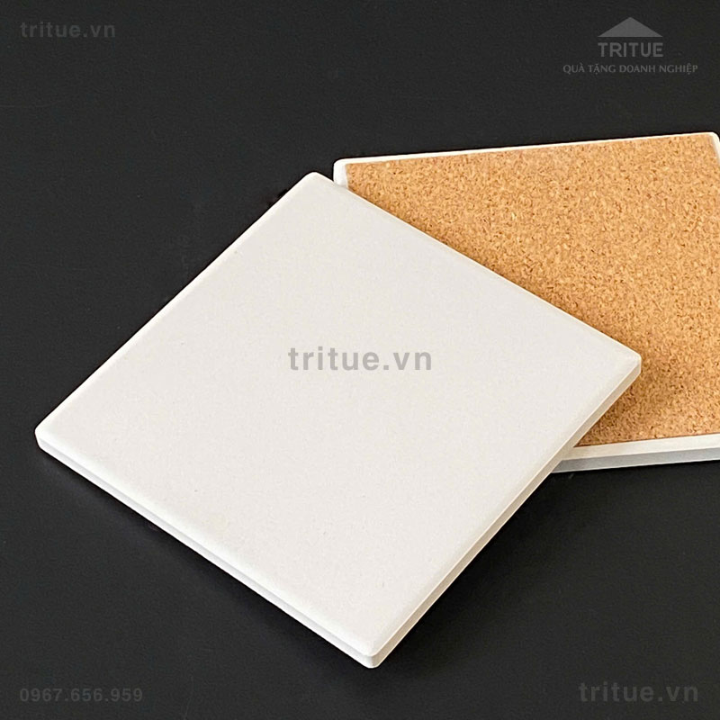lót ly gốm hình vuông lgo01