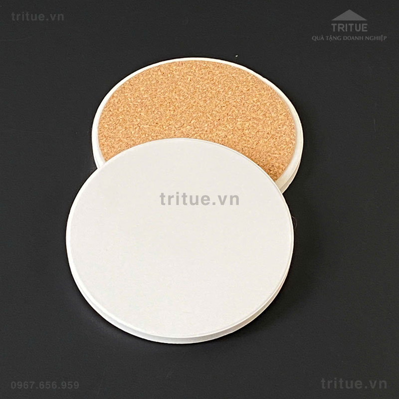 lót ly gốm hình tròn lgo02